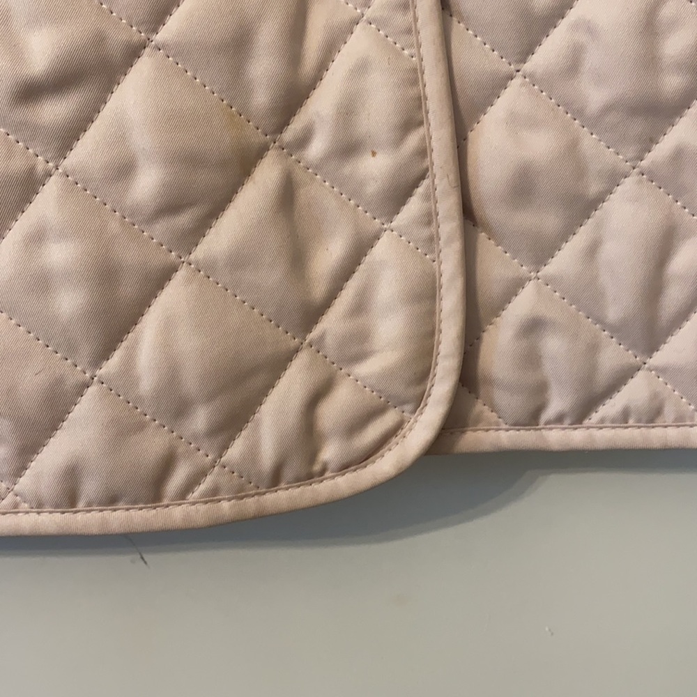 Blush pink Burberry quilted Coat - Picture 12 of 17